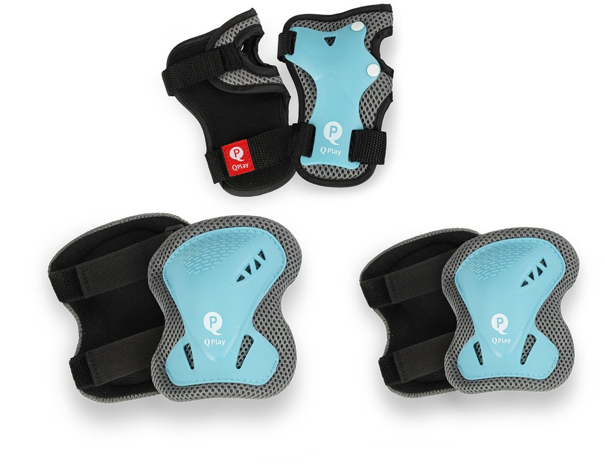 Qplay Pads Beschermersset voor Kinderen Blauw