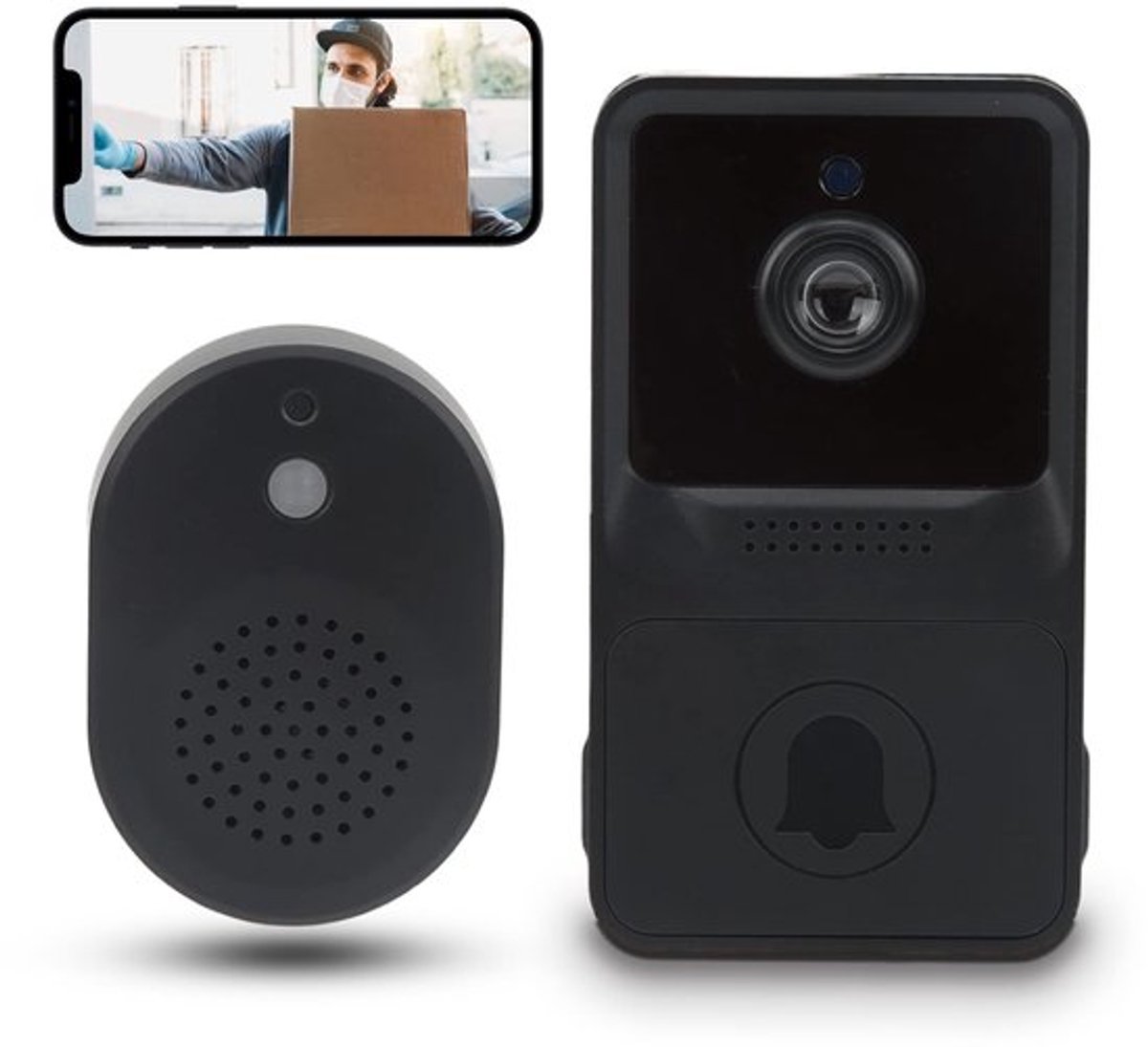 SPHProducts - Draadloze Deurbelcamera - Videodeurbel