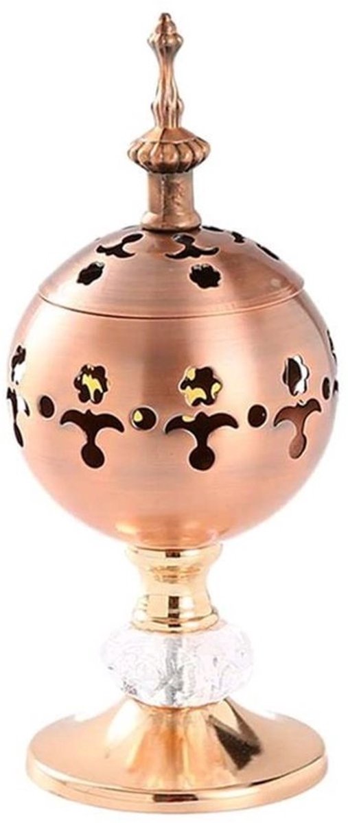 Dailygoods- Wierookbrander Hoogwaardige Metalen Decoratieve Bakhoor