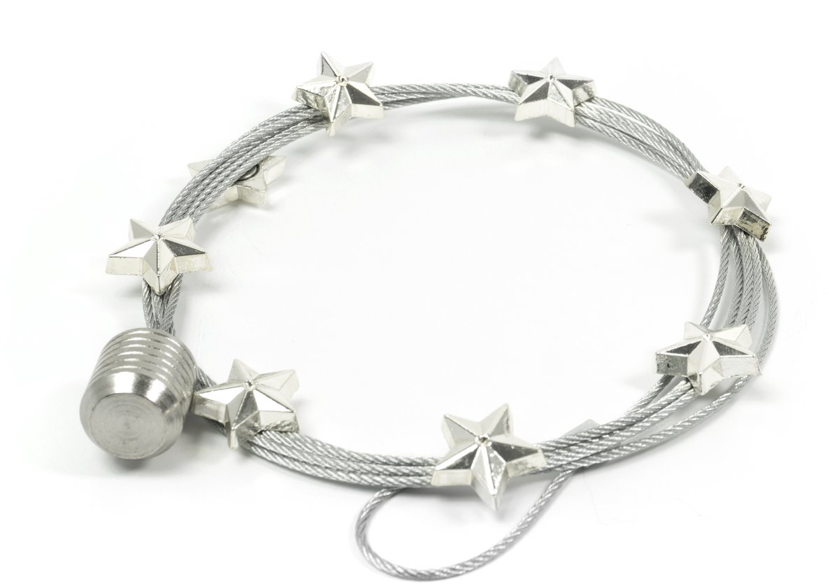 Photo cord Star with 8 star magnets