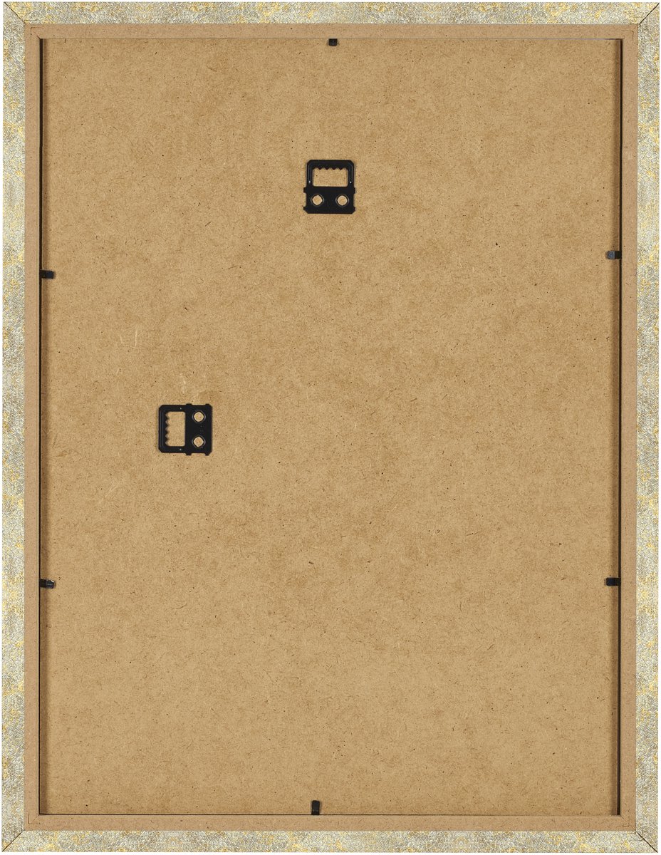 Fotolijst 75x98 cm - MDF - Zilver-Goud Hamerslag - Benno