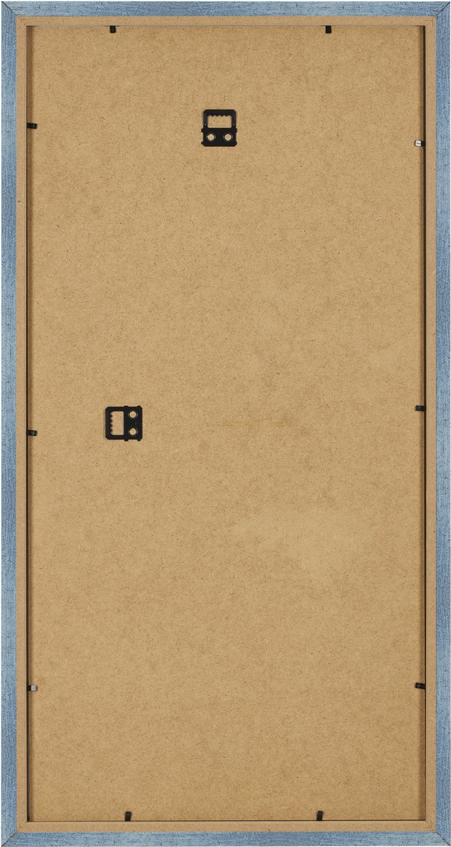 Fotolijst 20x40 cm - MDF - Helder Blauw Geveegd - Benno