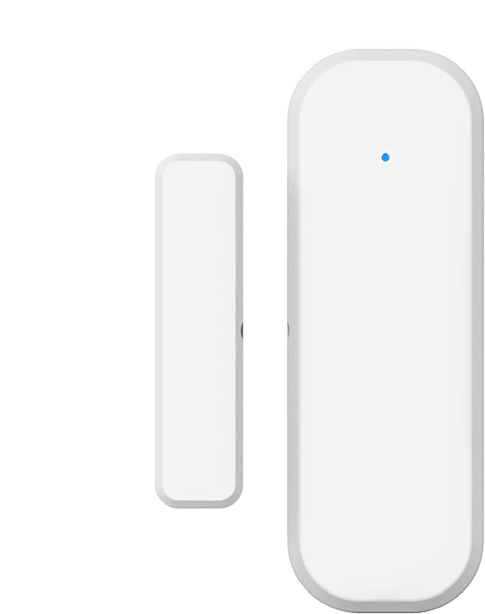 Deur en raam alarm - Magneet sensor - Huisbeveiliging - Draadloze dual-mode - 7.4 x 4.5 cm - Wit