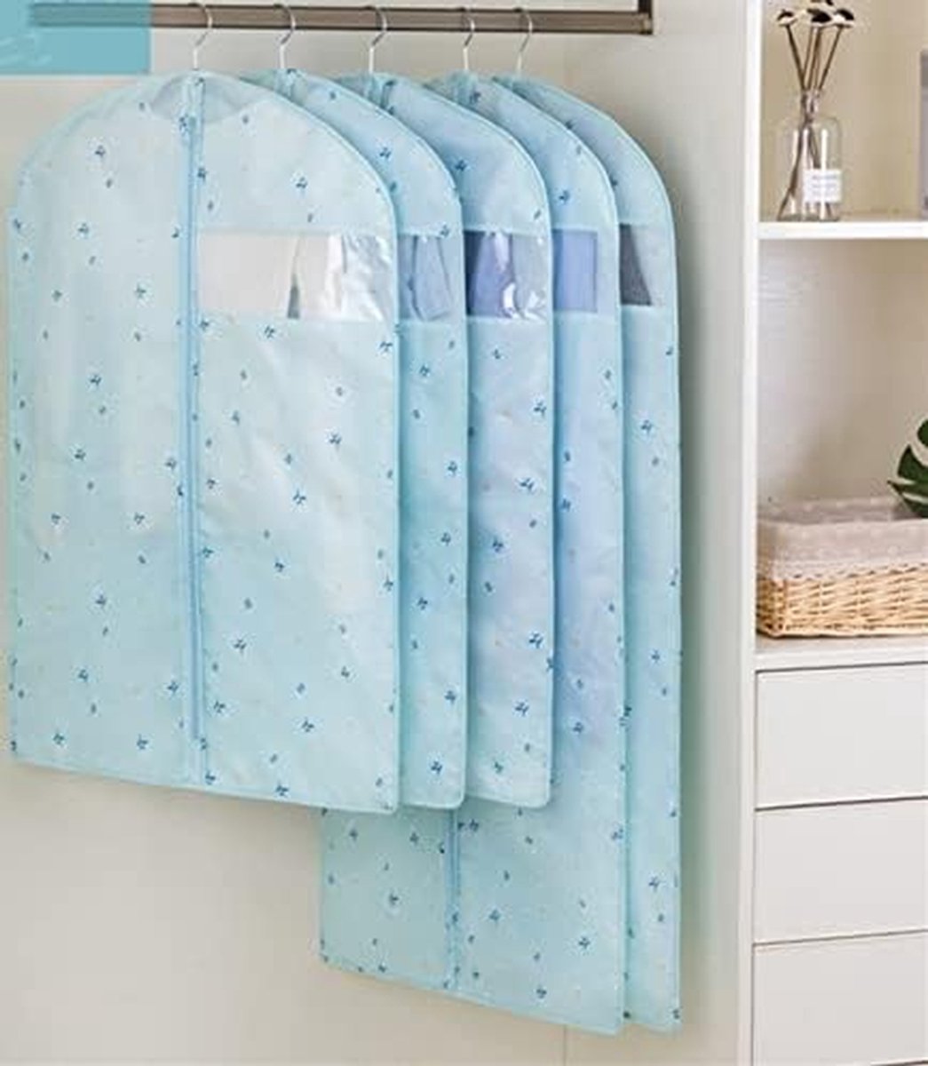 Kleding Stofhoes - Kleding Beschermhoes - Kleding Opbergen - Ademend en Waterdicht - 60x120 cm - Transparant