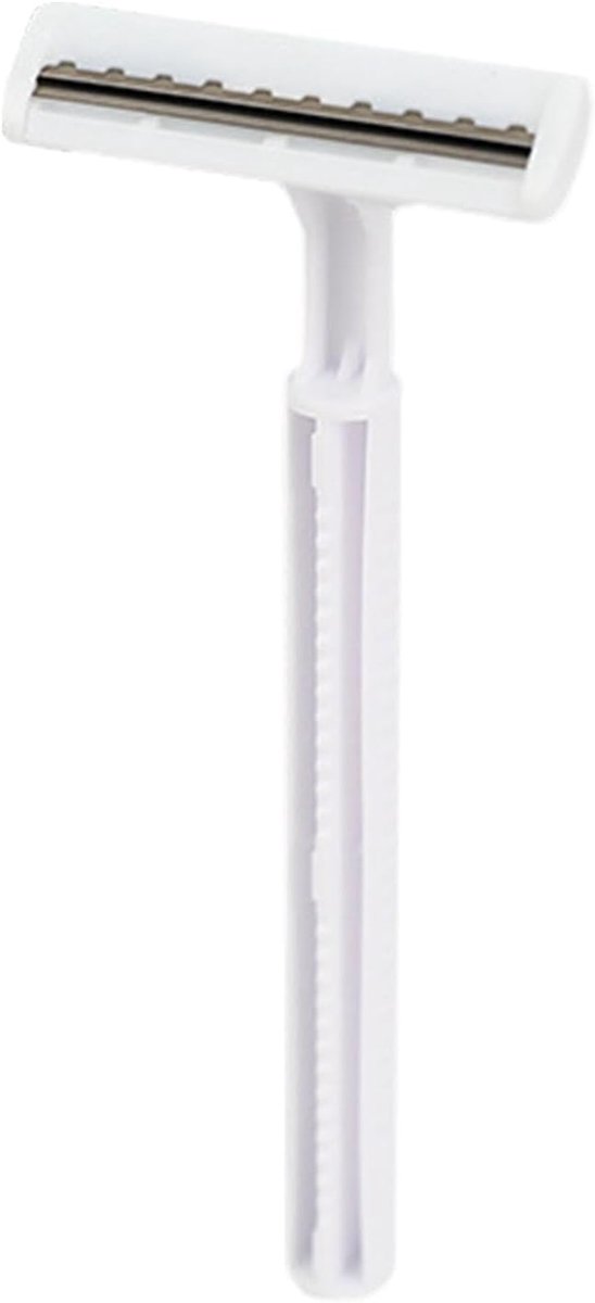 Handmatig Reis Scheerapparaat - Draagbare Baardtrimmer - Snel Scheren - Hygiënische Optie - Compact Formaat - Zwart