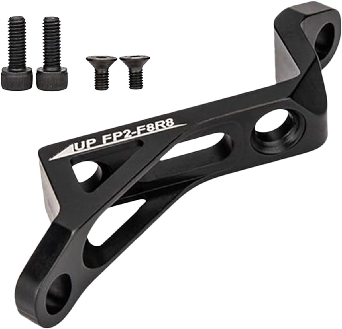 Schijfrem Adapter - Fiets Onderdeel - Soepel Remmen - Precisie Legering - 160-180mm Rotor - Zilver