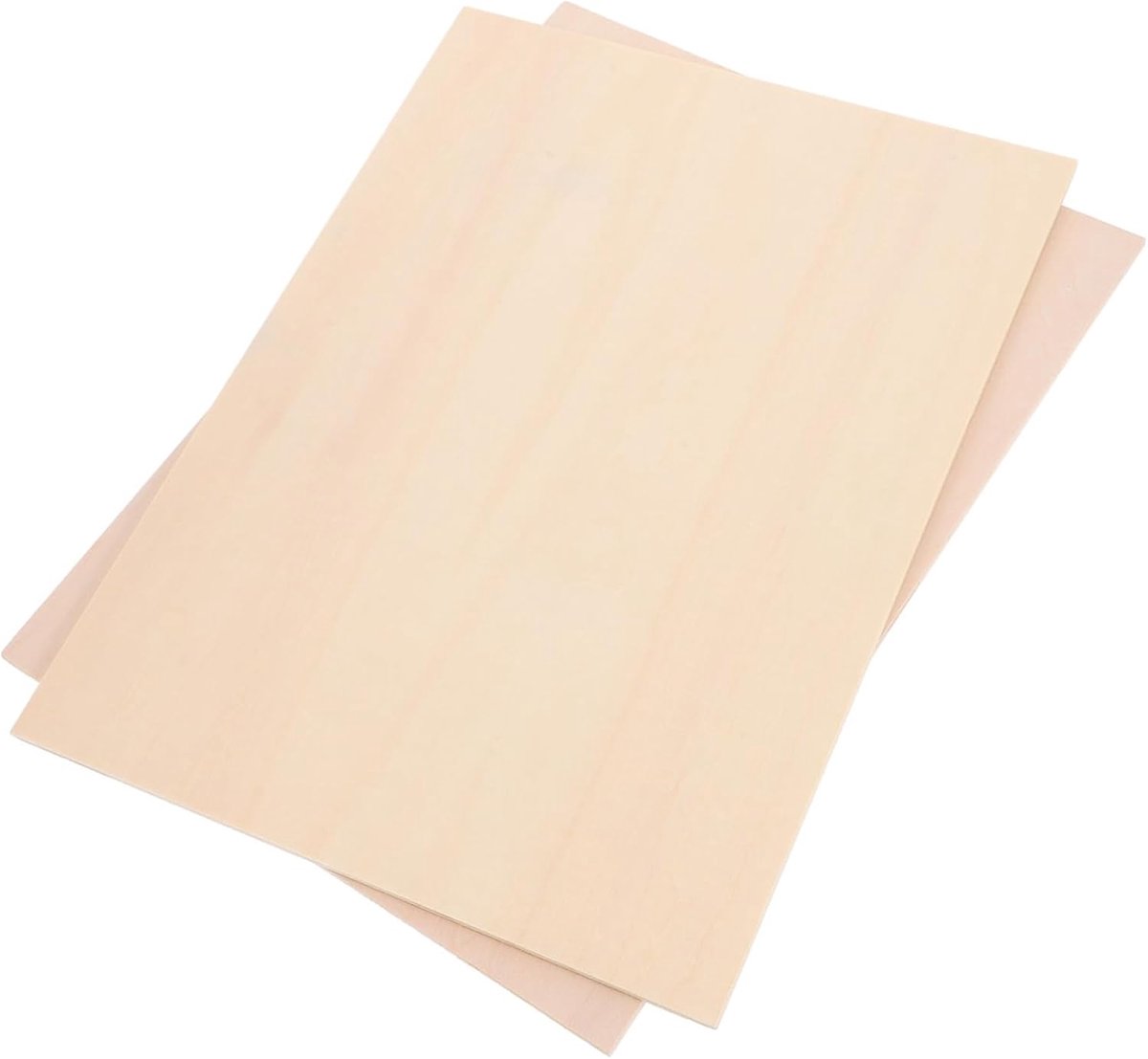 Houten Platen - Lindehout Schilderen - Knutselen en Hobby - Onbehandeld en Glad - 30x22x0.4cm - Beige