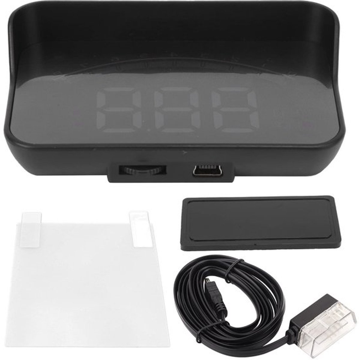Zeynomax - Universele Auto Head Up Display - Veiligheidsalarm - Compact formaat
