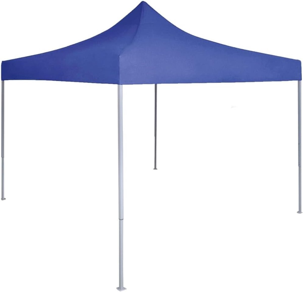 Opvouwbare Partytent - Tuintent Feesttent - Outdoor Evenementen - UV- en Waterbestendig - 2 x 2 m - Staalblauw