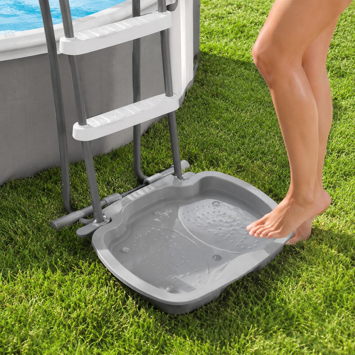 Intex Zwembad Voetenbad Grijs of blauw — afbeelding 2