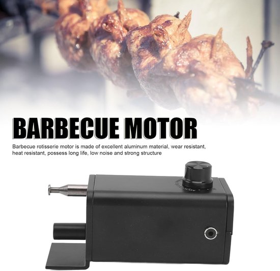 Grill Rotisserie Motor 65-70kgF BBQ Roast Rotator-Varken Geit Kip-Roaster van OneConcept — afbeelding 5