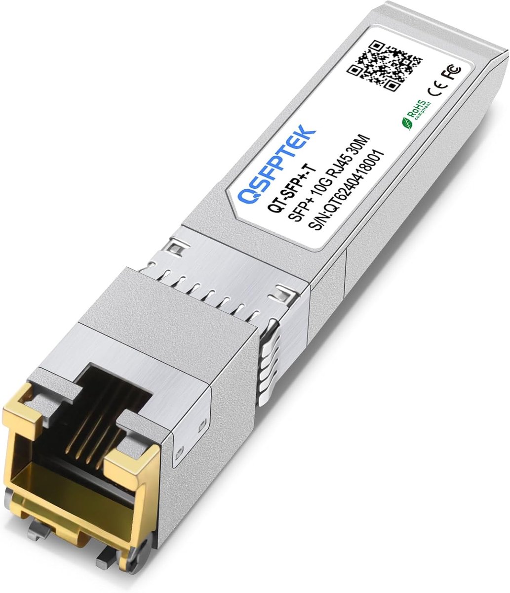 Netwerk Module - Koper Transceiver - Netwerk Uitbreiding - Plug en Play - 30 meter - Metaal