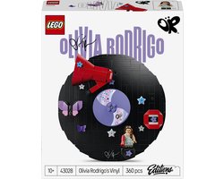 Product afbeelding van LEGO Editions Olivia Rodrigo's Vinylplaat Bouwpakket voor Kinderen - 43028