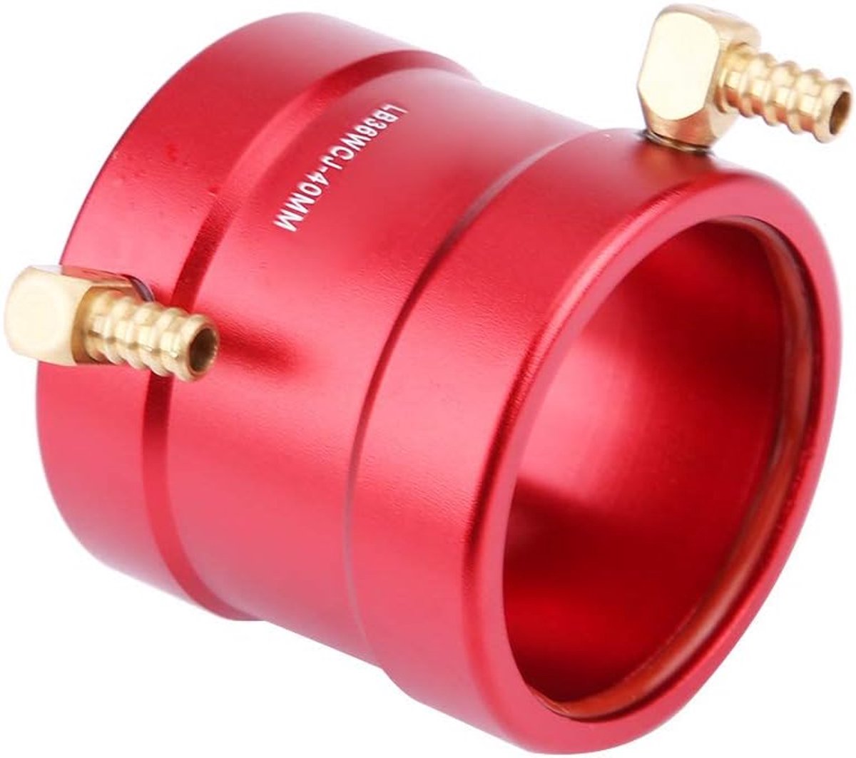 RC Boot Koeling - Motor Mantel - RC Onderdelen - Efficiënte Warmteafvoer - 36mm-40mm - Rood