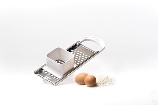 Pastamaker Lang - Deegroller - Verse Pasta Maken - Roestvrij Staal - 32.5 cm - Zilver — afbeelding 2
