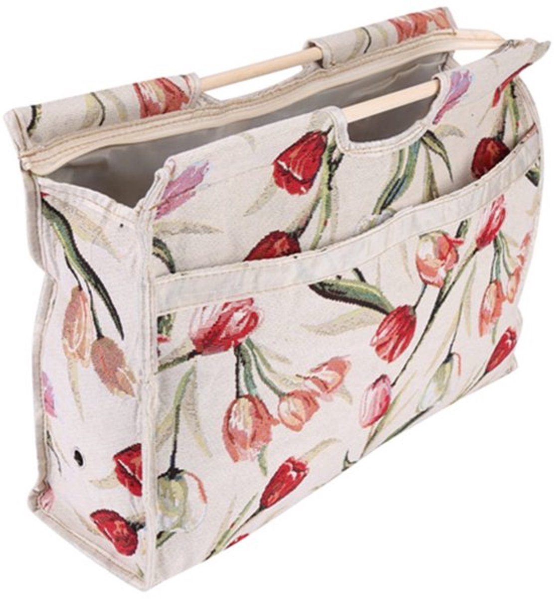 Shopcentral - Brei Organizer - Breiopbergzak - Handig met rits - Rood