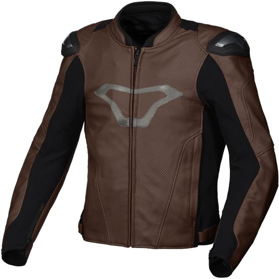 Macna Aviant Air geperforeerde leren motorjas -