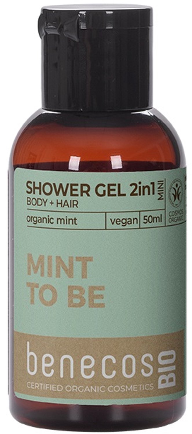 Benecos Mint 2-in-1 Body and Hair Shower Gel Mini