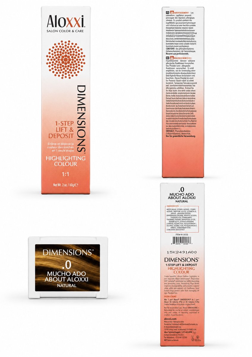 Aloxxi - Dimensions - Mucho Ado About Aloxxi - Natural - .0 - 60 g