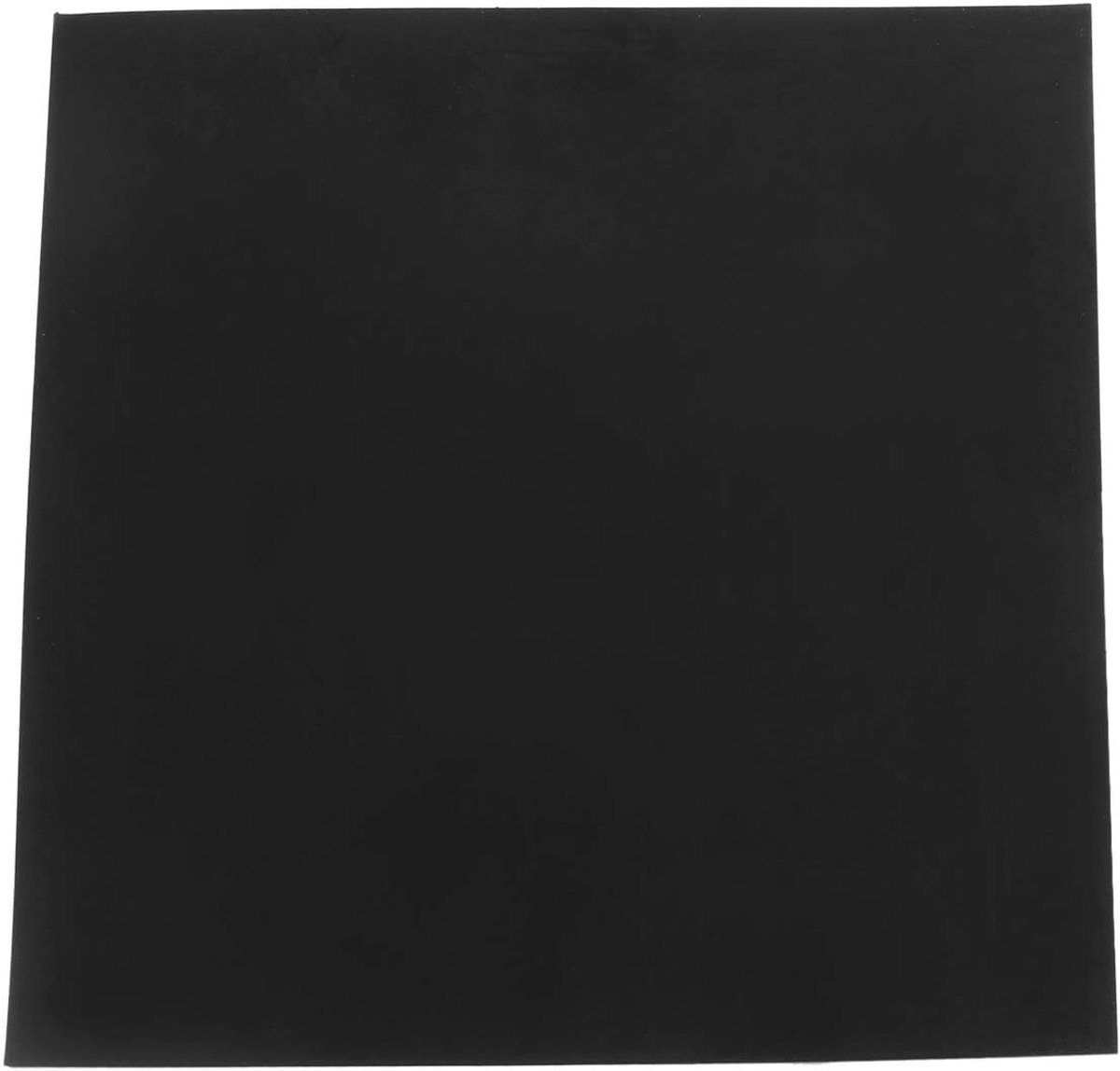 Rubberen Plaat - Zwarte Rubber - Industrieel Gebruik - Hoge Temperatuur Weerstand - 300x300x3mm - Zwart
