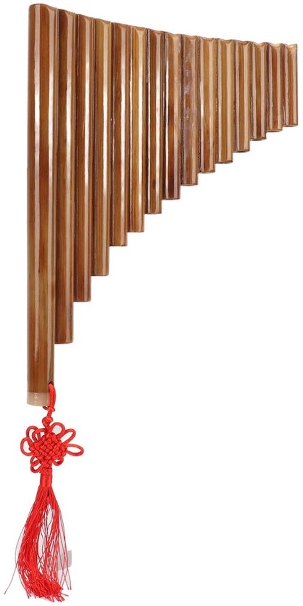 Dailygoods- Panfluit 15 Pijpen - Bamboe Muziekinstrument - Traditioneel Chinees