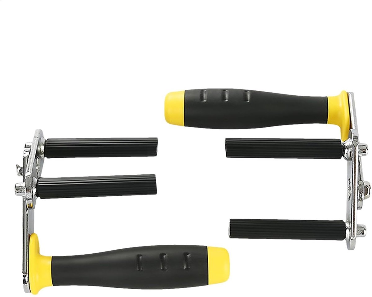 Paneeldrager - Gipsplaatlifter Tegelheffer - Bouwen Monteren - Anti-stijg Ontwerp - 2 stuks - Zwart