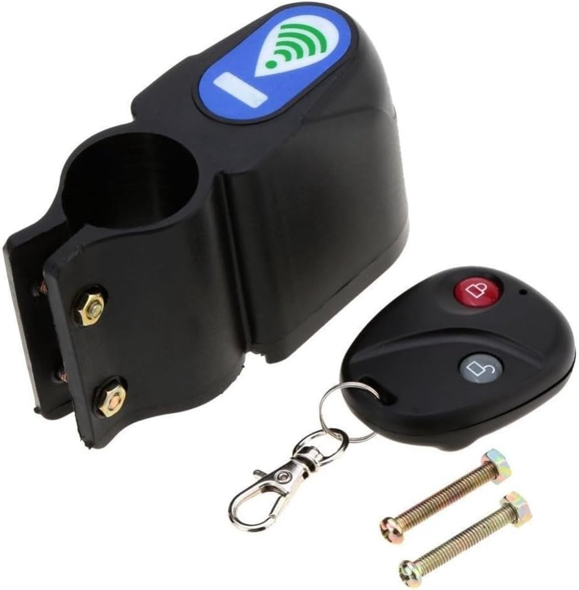 Fiets Alarm - Diefstal Alarm - Fiets Beveiligen - Trillingssensor Technologie - 10 x 6 x 4 cm - Zwart