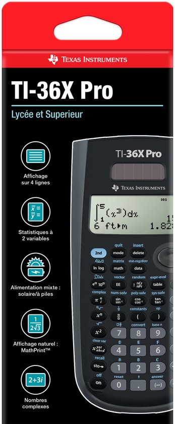 Texas Instruments TI-30XS Multiview - Wetenschappelijke rekenmachine
