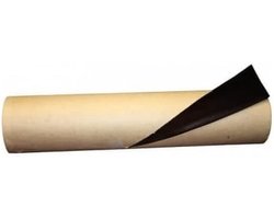 Papierrol - Bitumineus papier - Vogelkooi bodem - Vochtwerende laag - 37 cm breed - Zwart