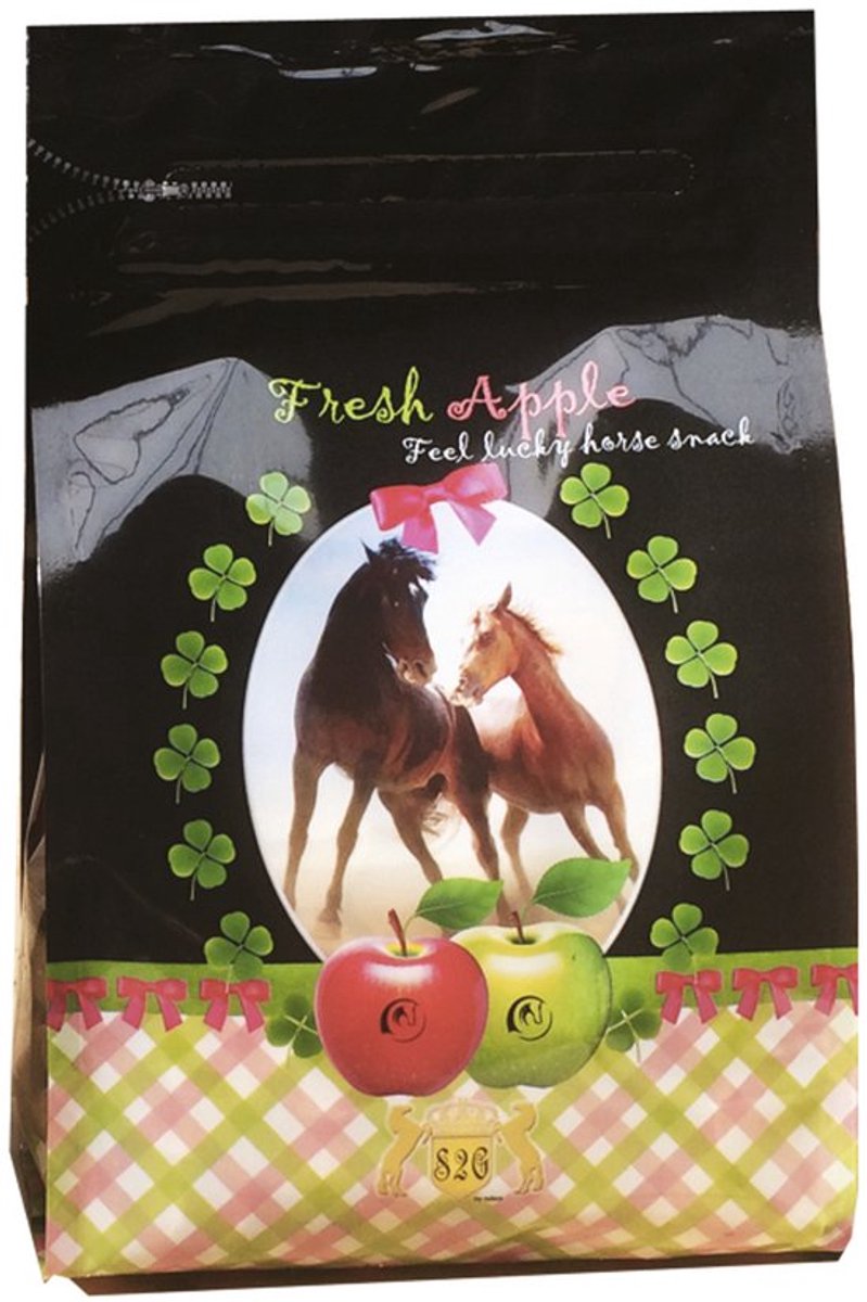 PAARDENSNOEPJES S2G FRESH APPLE 1KG