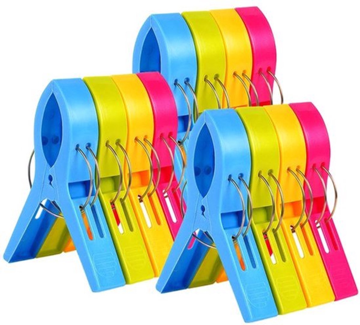Duurzaam plastic handdoekklemmen, dailygoody wasknijpers
