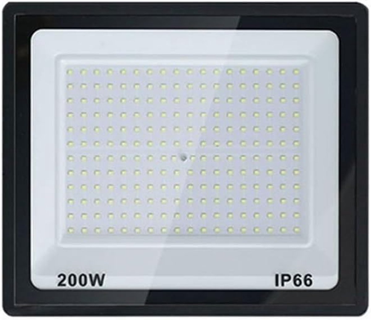 Led schijnwerper - Buitenlamp wandlamp - Tuinverlichting buiten - Waterdicht IP66 - 200 W - Neutraal licht