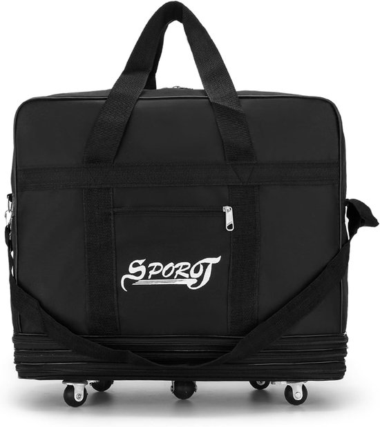 Reis Koffer - Reis Tas - Ruim Reizen - 3-laags Uitbreidbaar - 63 x 40 x 20 cm - Effens