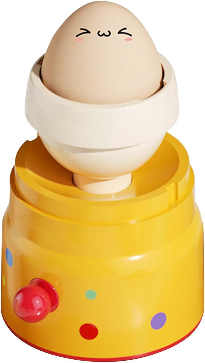 Gouden eieren mixer - Keukenhulp mengen - Moeiteloos mixen - Easy-Pull mechanisme - 9 x 9 x 9 cm - Geel