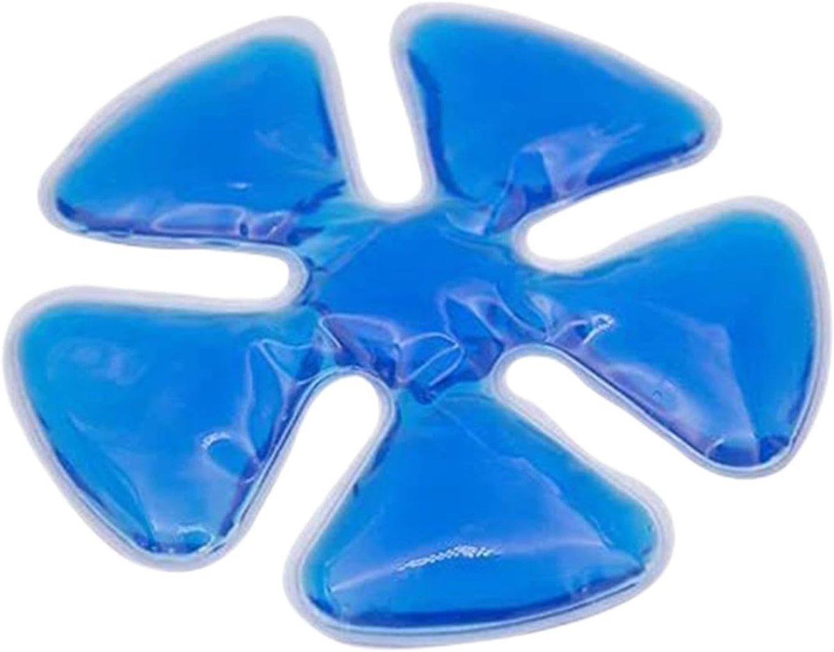 Koelende Hoes - IJs Kompres - Buiten Activiteiten - Ademende Honingraatstructuur - 18x18 cm - Blauw