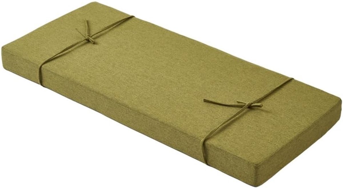 Hoogwaardig Kussen - Zitkussen Bank - Comfortabel Zitten - Waterafstotend - 152x56 cm - Groen