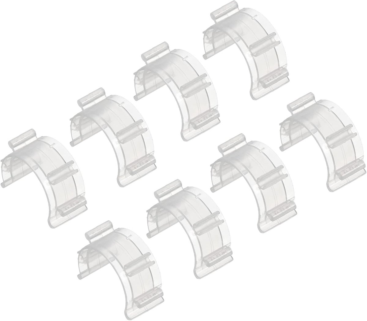 Spoel Clips - Draad Houders - Hobby Naaien - Voorkomt Knoopjes - 50 Stuks - Transparant