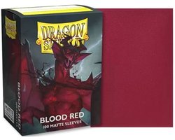 Dragon Shield - Standard Sleeves (100x) - Matte Blood Red