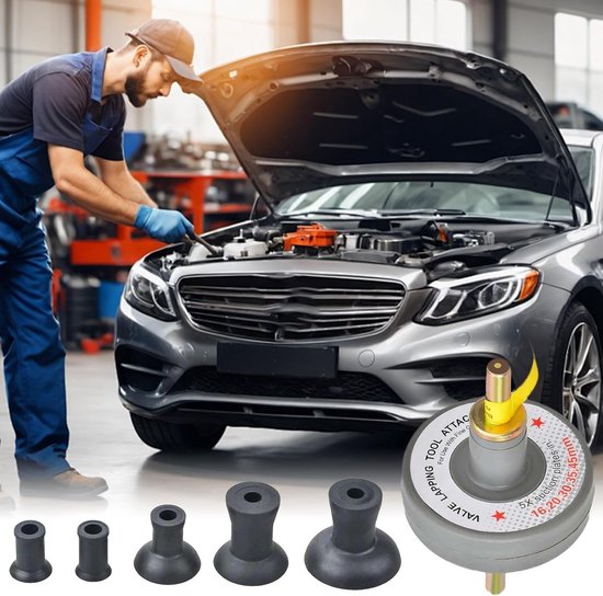 Ventiel Reparatie Kit - Kleppen Slijpen Set - Motor Onderhoud - Compleet Herbruikbaar - 14 x 8.79 x 7.8 cm — afbeelding 5
