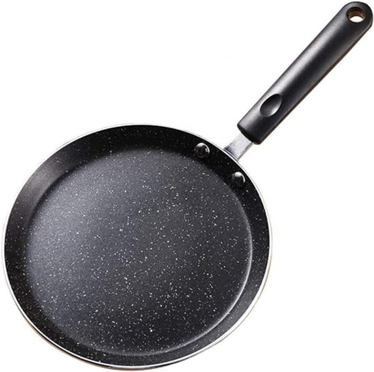 Pannenkoekenpan Koekenpan Lekker Koken Afneembare Handgreep 22 cm Zwart