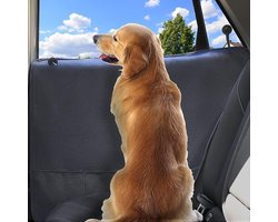 Hond Autodeur Beschermer - Auto Deur Bescherming - Huisdier Vervoer - Waterdichte Oxford Stof - Met Opbergvakken - Zwart
