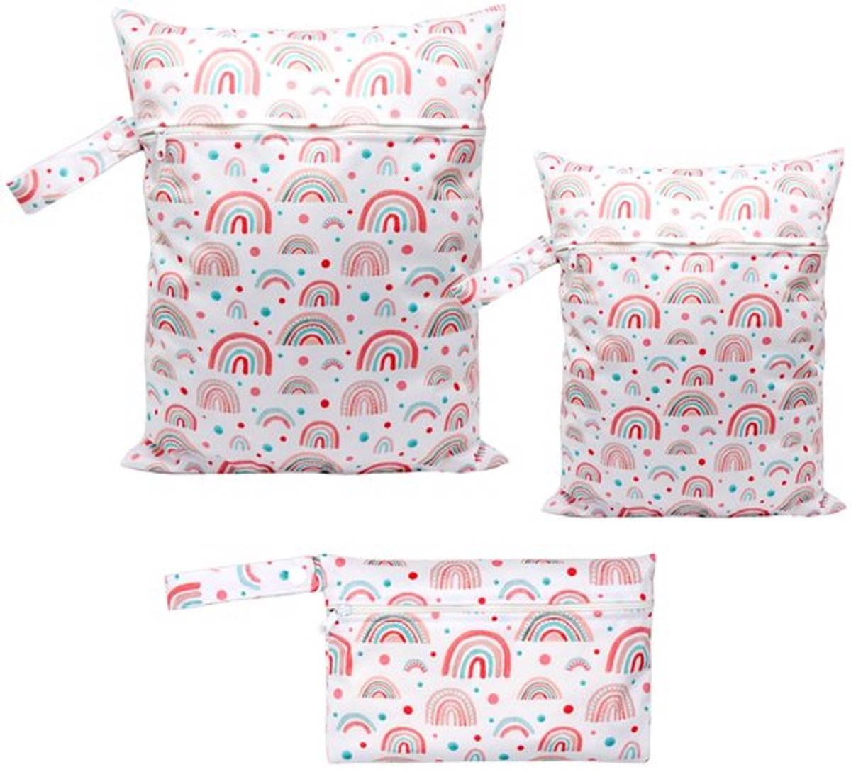 Herbruikbare wetbag wit voor kinderen van NTHProducts