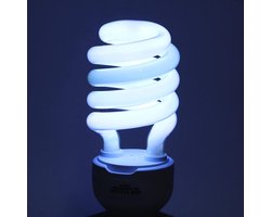 UVB Calcium Lamp - Reptielen Verlichting - Terrarium Onderhoud - Energiezuinig - 26W - Wit