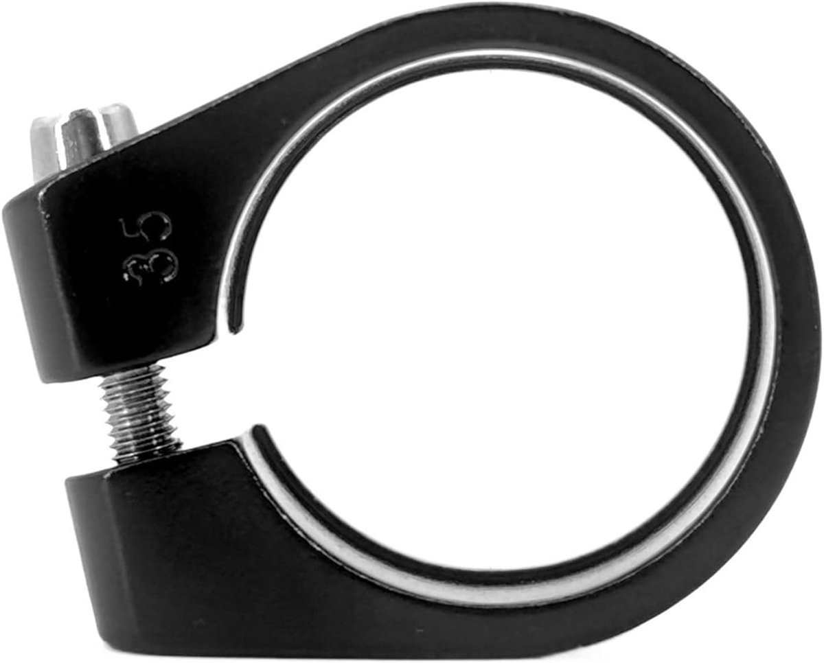 Fiets Zadelpen Klem - Zadelklem Fiets - Zadelhoogte Aanpassen - Quick Release Ontwerp - 28.6/31.8/34.9mm - Zwart