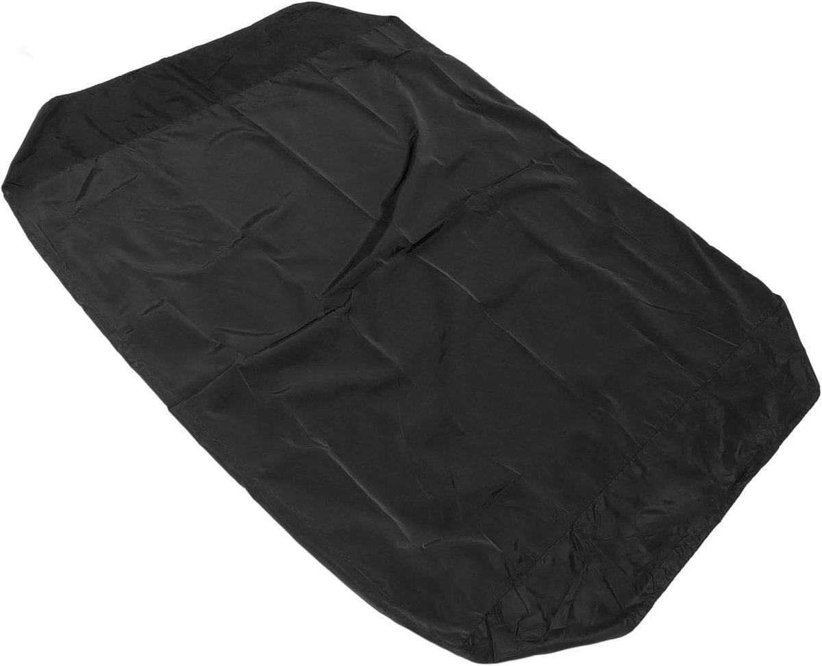 Zandbakafdekking - Hoes voor zandbak - Buiten spelen - Waterdicht en UV-bescherming - 120x120cm - Zwart