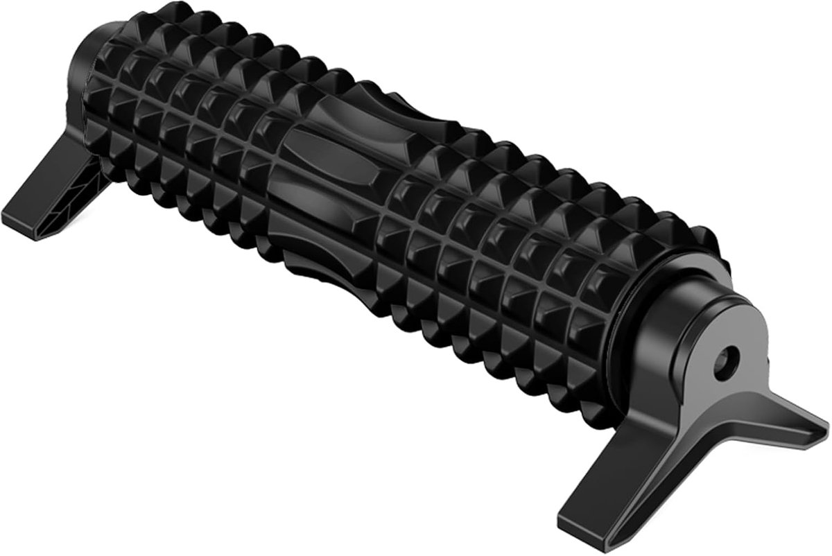 Schuimroller - Massage Roller - Spierontspanning - Triangular Support - 53x18 cm - Zwart