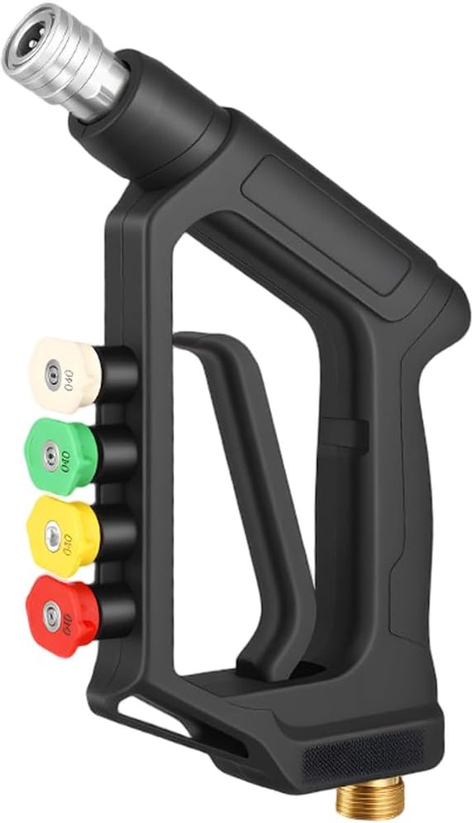 Hogedruk Sproeier - Reinigingspijp Tool - Auto Buiten Reinigen - Vier Sproei Patronen - 30 x 19 x 5 cm