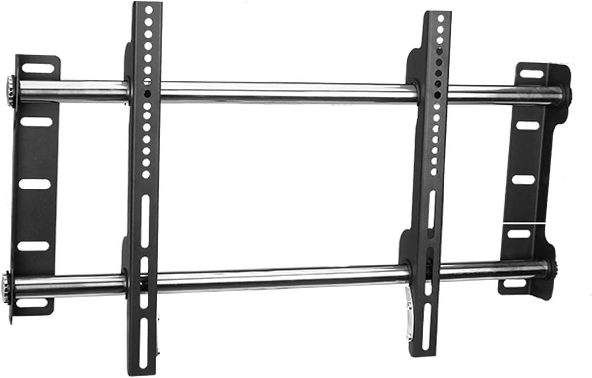TV Muurbeugel - Vaste TV Steun - Thuisbioscoop - Laag Profiel - 32-75 Inch - Zwart