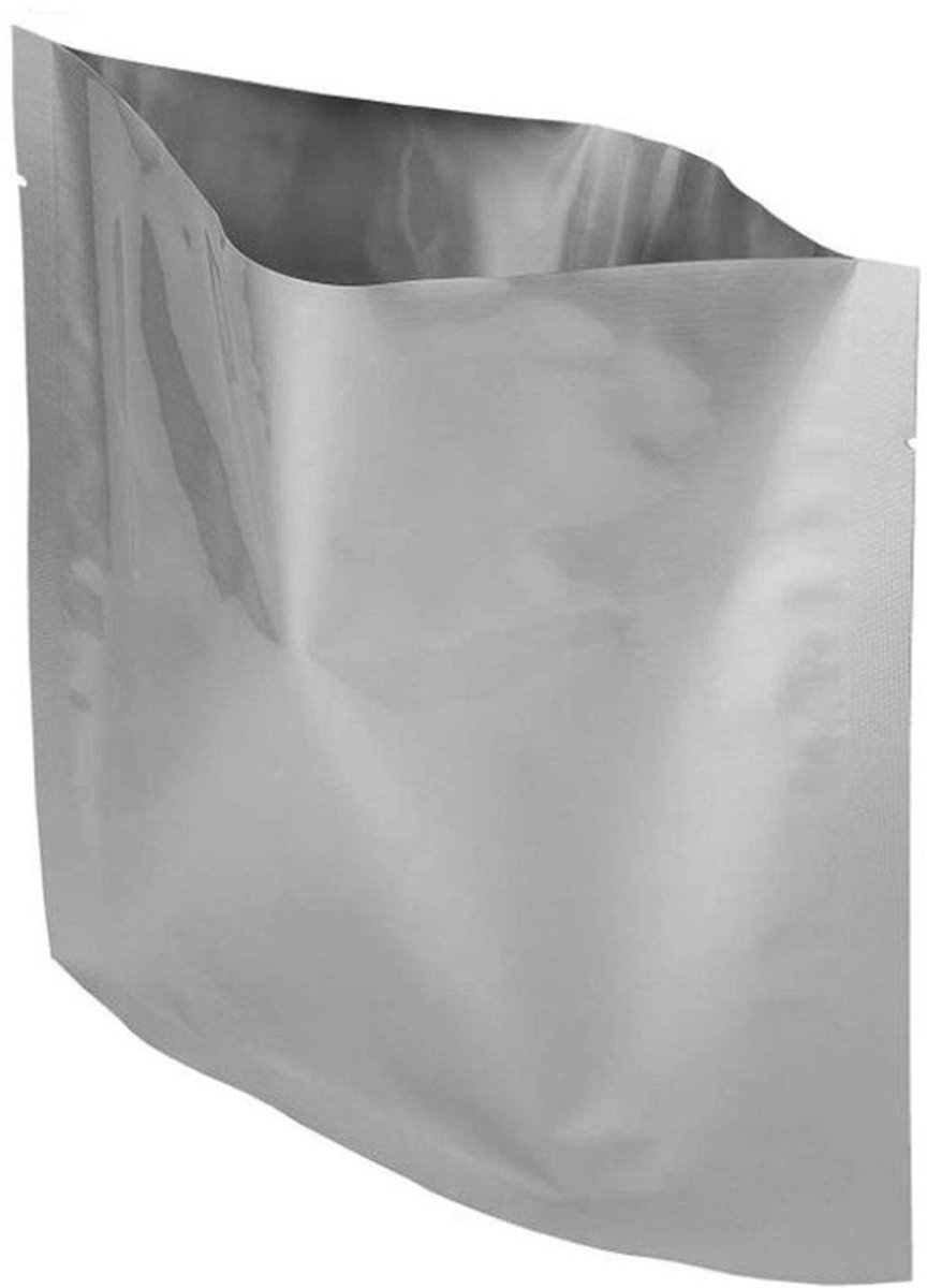 Dailygoody - 100 Stuks - Zilveren Vacuüm Sealer Zakjes