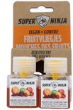 Emballage avec deux flacons Super Ninja, contre les mouches des fruits.